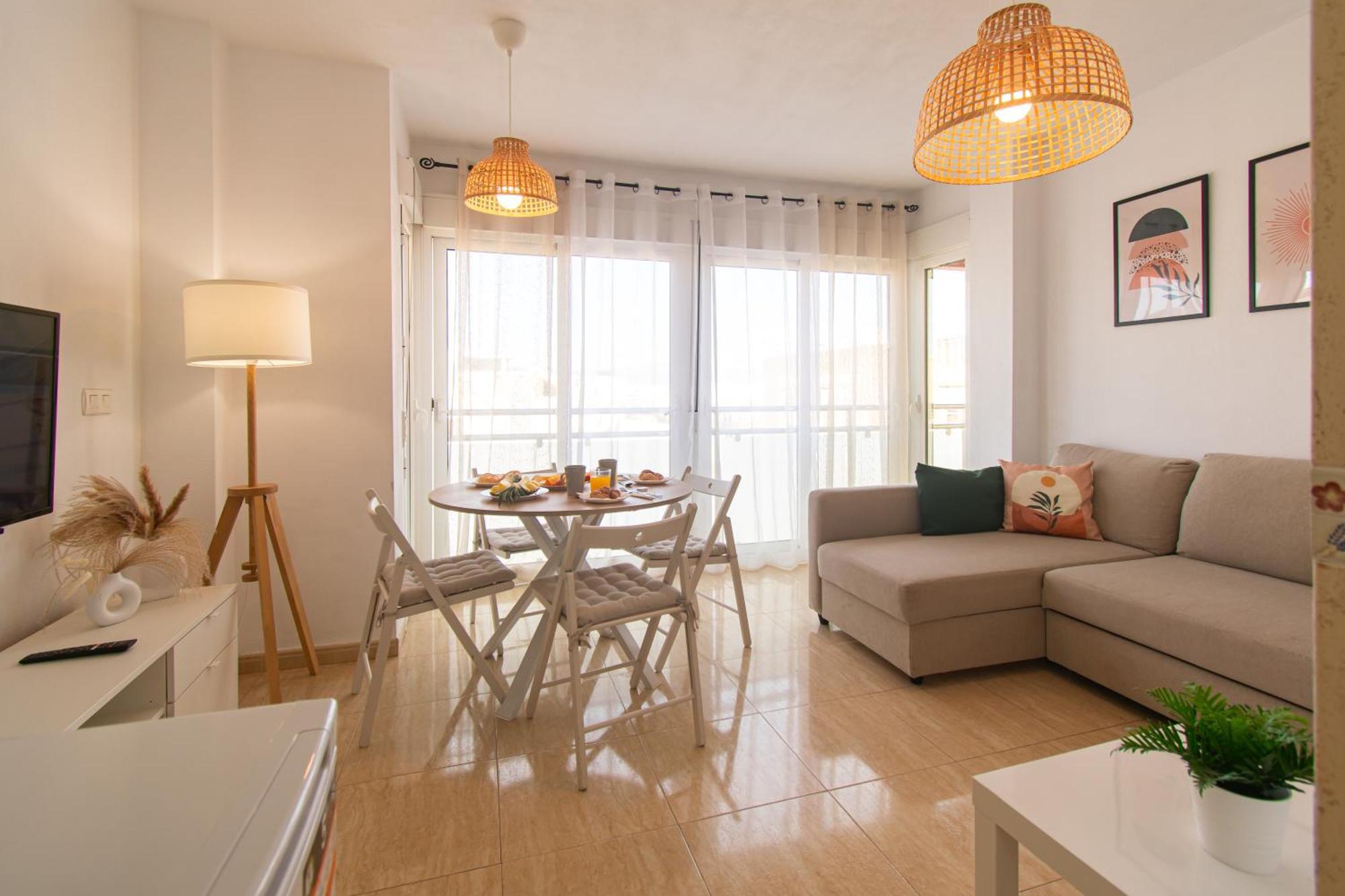 Апартаменты Avenida Principal Cerca De La Playa Con Aire Acondicionado Y Wifi - By Aloha Palma Агилас Экстерьер фото