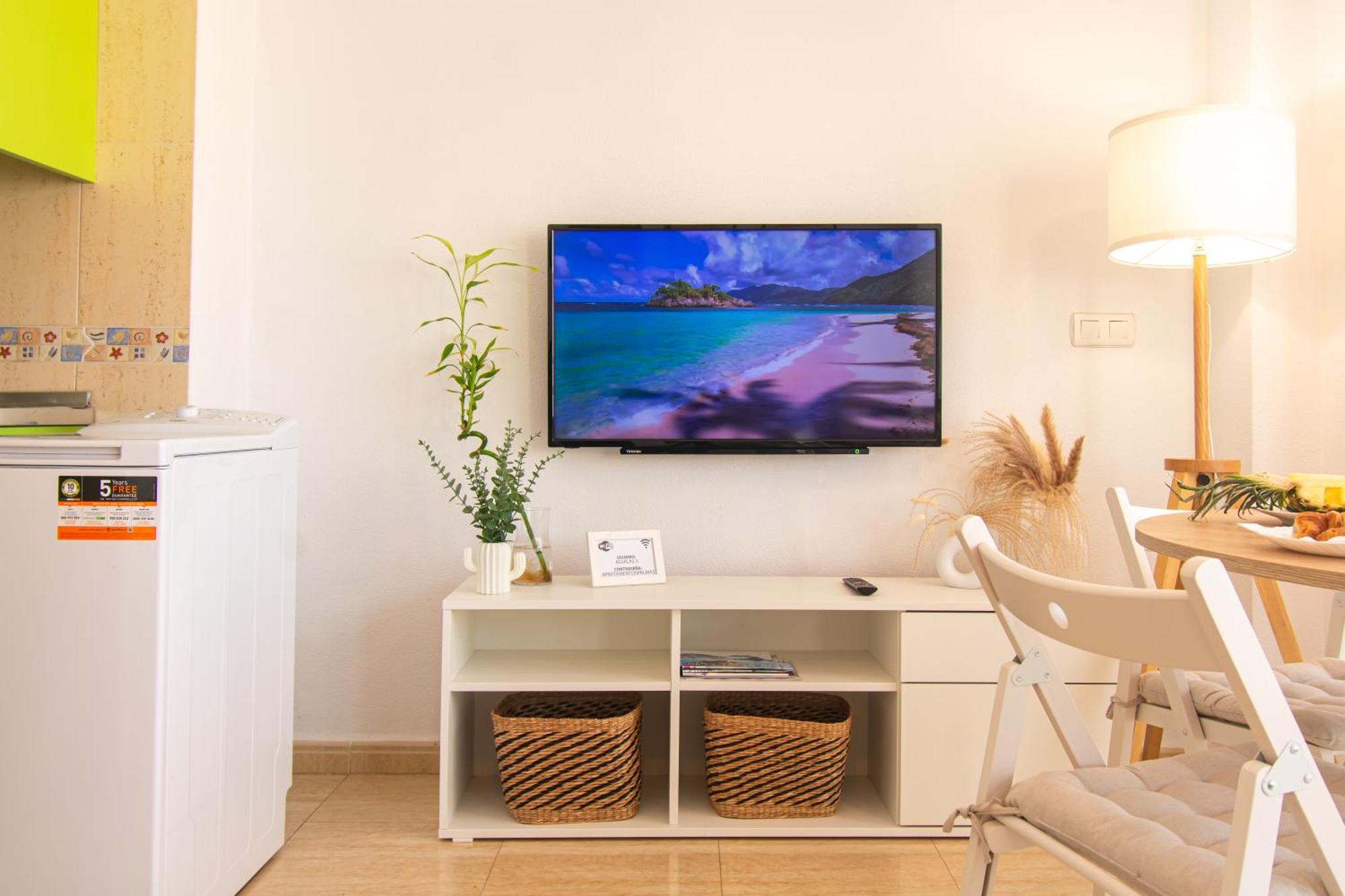 Апартаменты Avenida Principal Cerca De La Playa Con Aire Acondicionado Y Wifi - By Aloha Palma Агилас Экстерьер фото