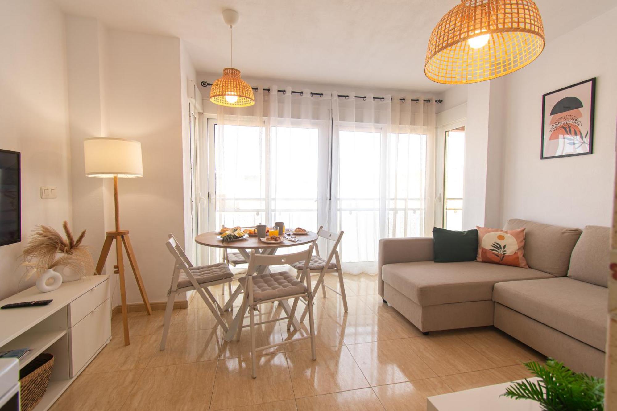 Апартаменты Avenida Principal Cerca De La Playa Con Aire Acondicionado Y Wifi - By Aloha Palma Агилас Экстерьер фото